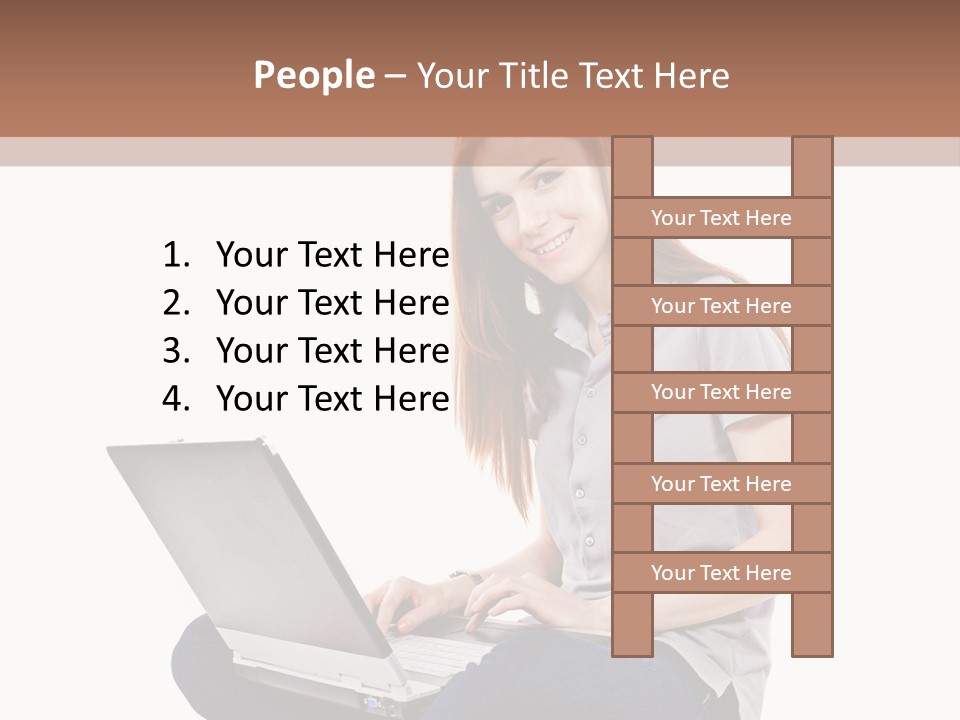 Background Beautiful Human PowerPoint Template