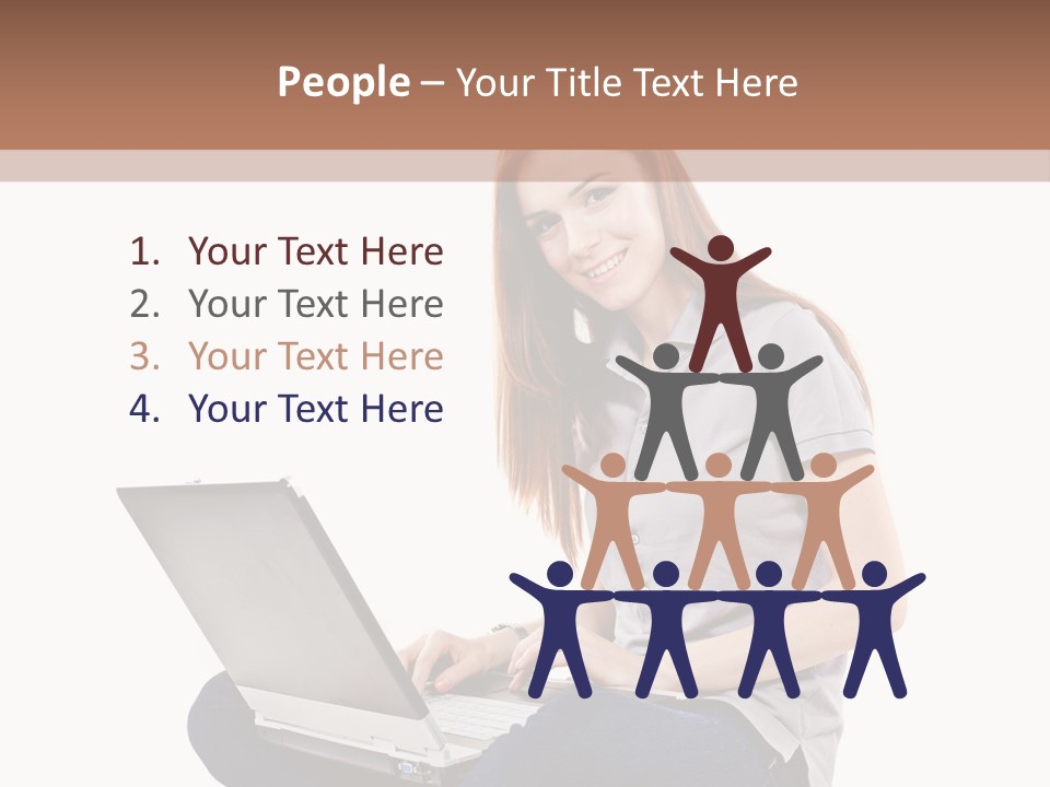 Background Beautiful Human PowerPoint Template