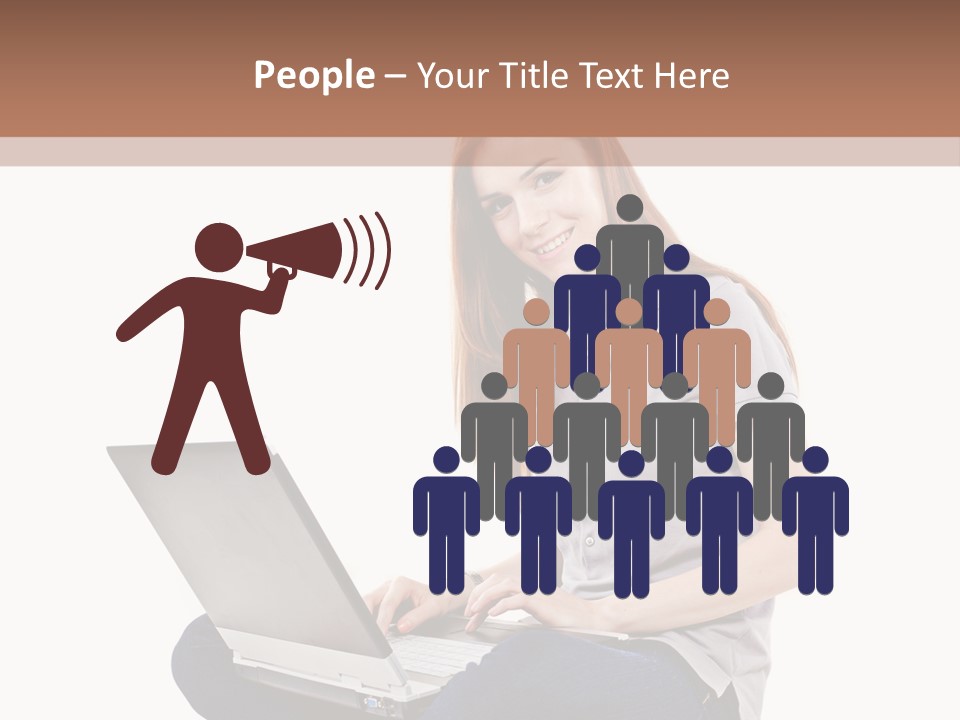 Background Beautiful Human PowerPoint Template