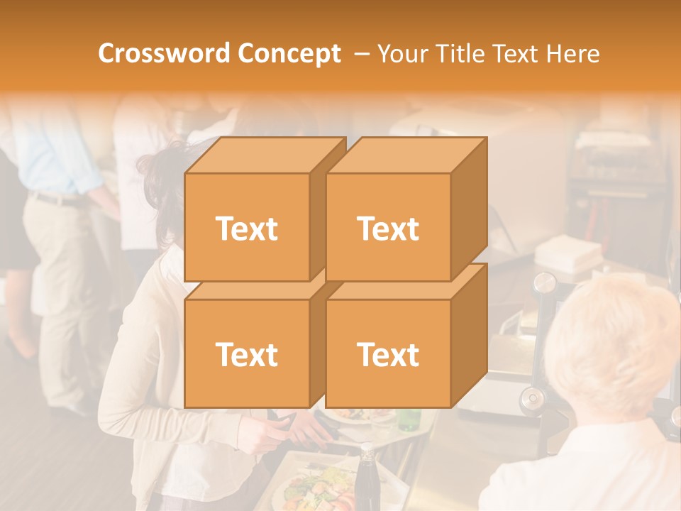 Salad Credit Fresh PowerPoint Template