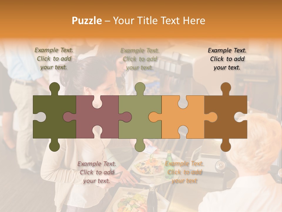 Salad Credit Fresh PowerPoint Template