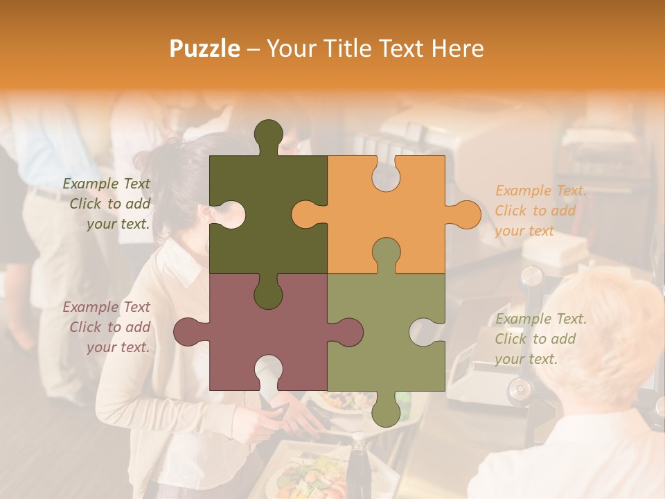 Salad Credit Fresh PowerPoint Template