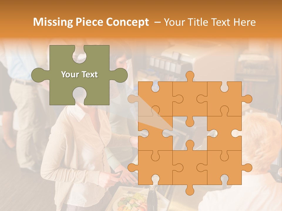 Salad Credit Fresh PowerPoint Template