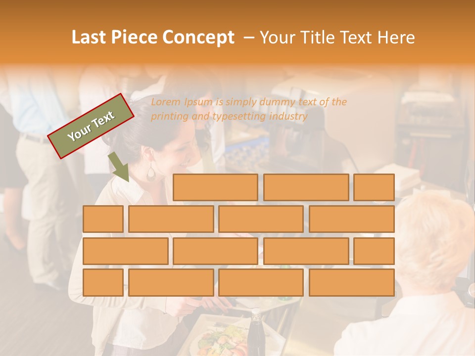 Salad Credit Fresh PowerPoint Template