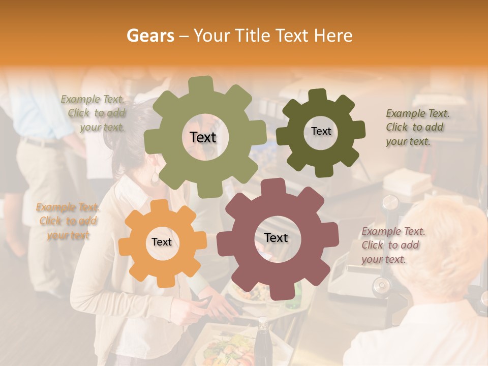 Salad Credit Fresh PowerPoint Template