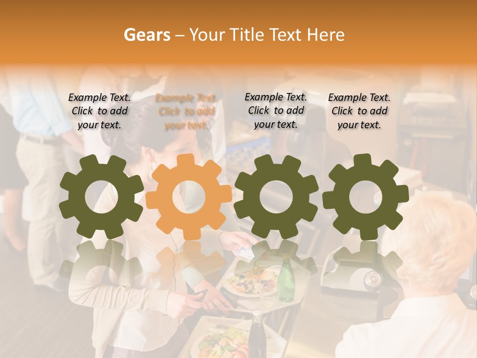 Salad Credit Fresh PowerPoint Template