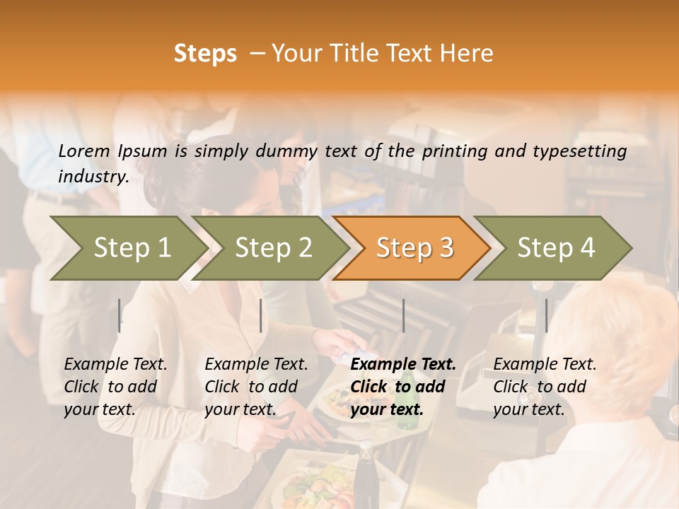 Salad Credit Fresh PowerPoint Template