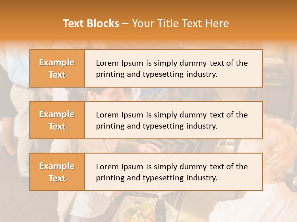 Salad Credit Fresh PowerPoint Template
