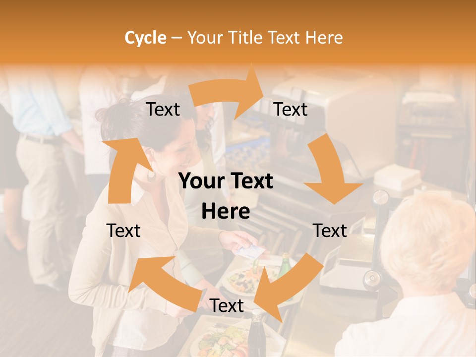 Salad Credit Fresh PowerPoint Template