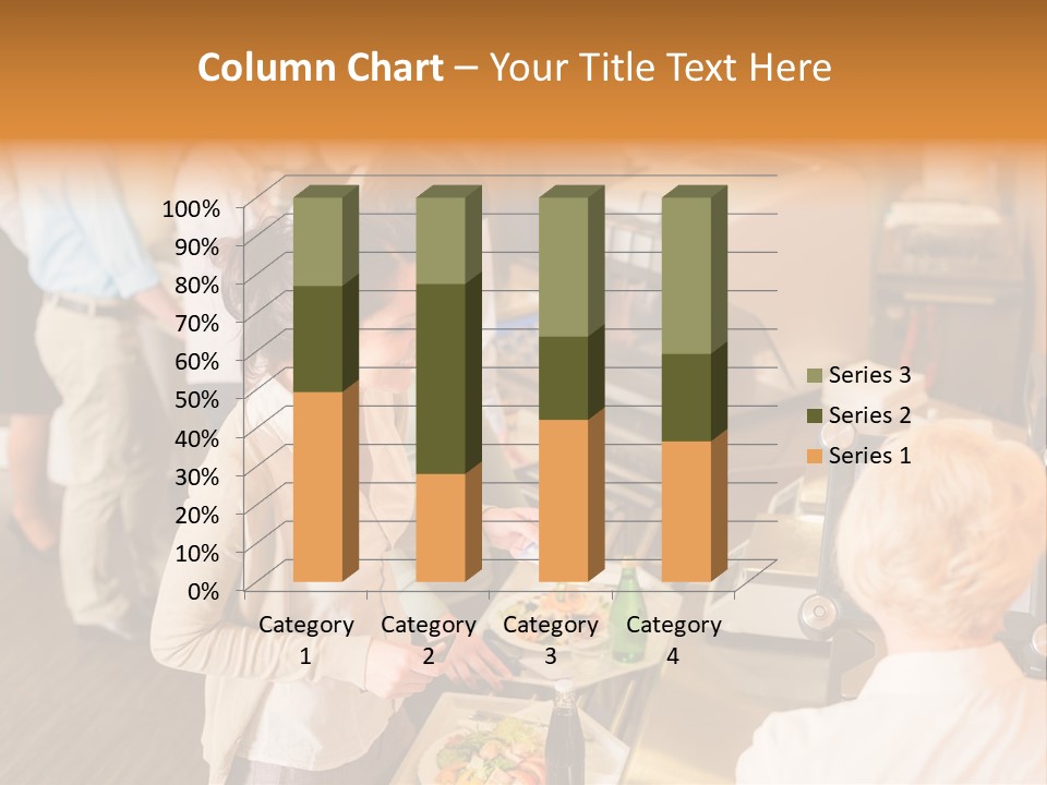 Salad Credit Fresh PowerPoint Template