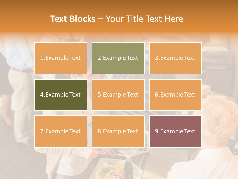 Salad Credit Fresh PowerPoint Template