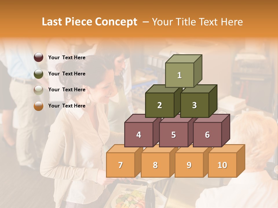 Salad Credit Fresh PowerPoint Template