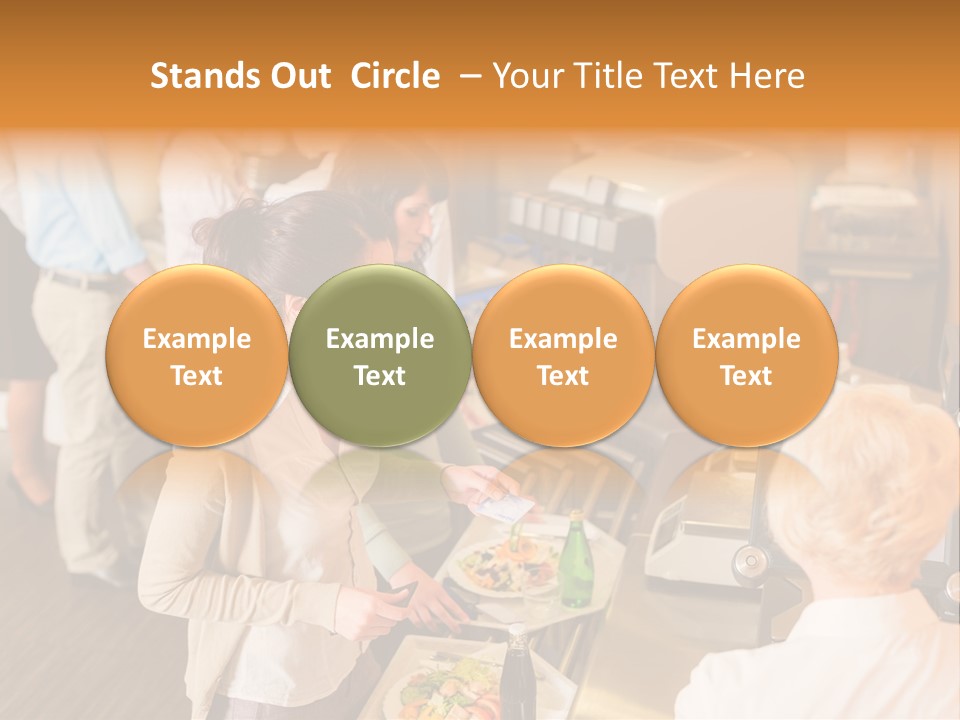 Salad Credit Fresh PowerPoint Template