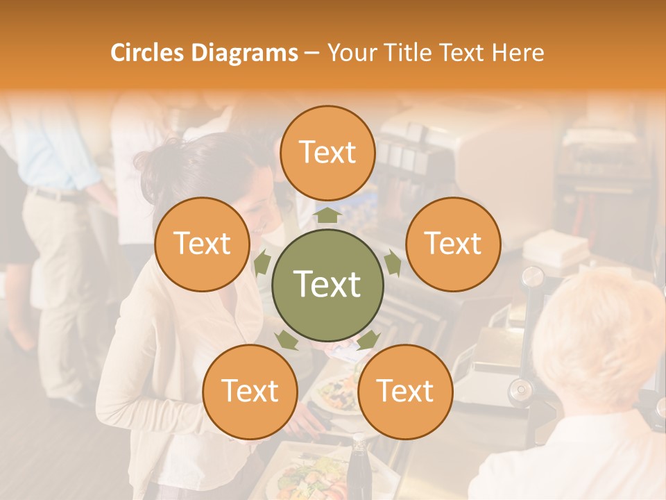 Salad Credit Fresh PowerPoint Template