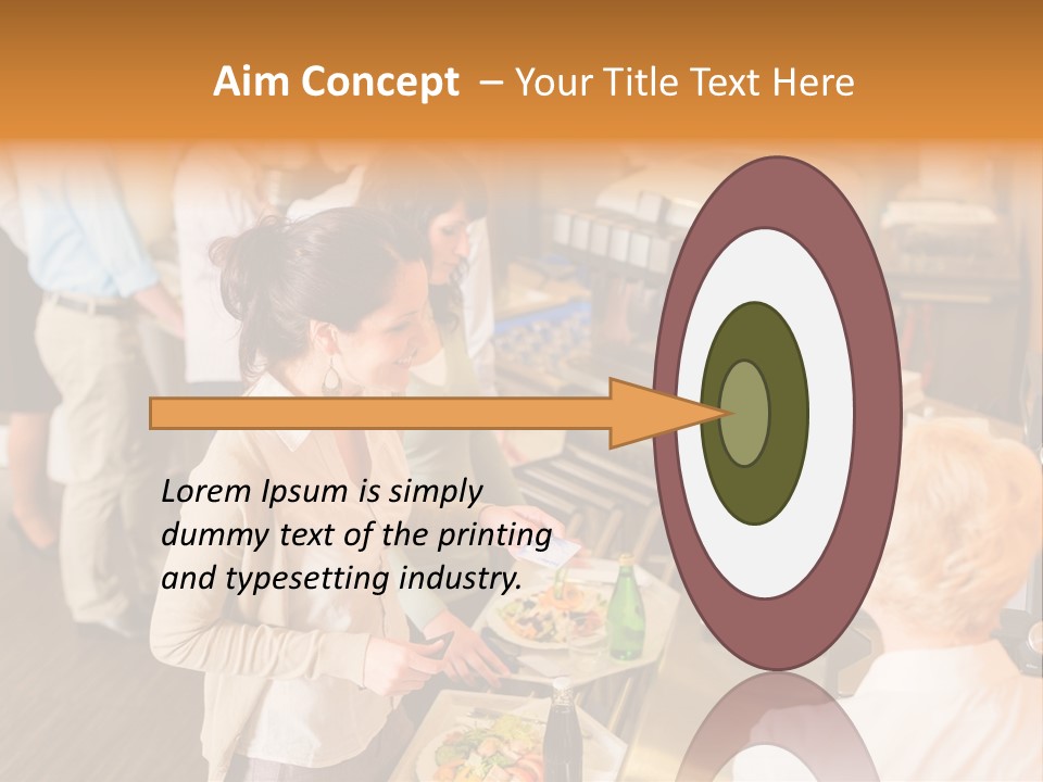 Salad Credit Fresh PowerPoint Template