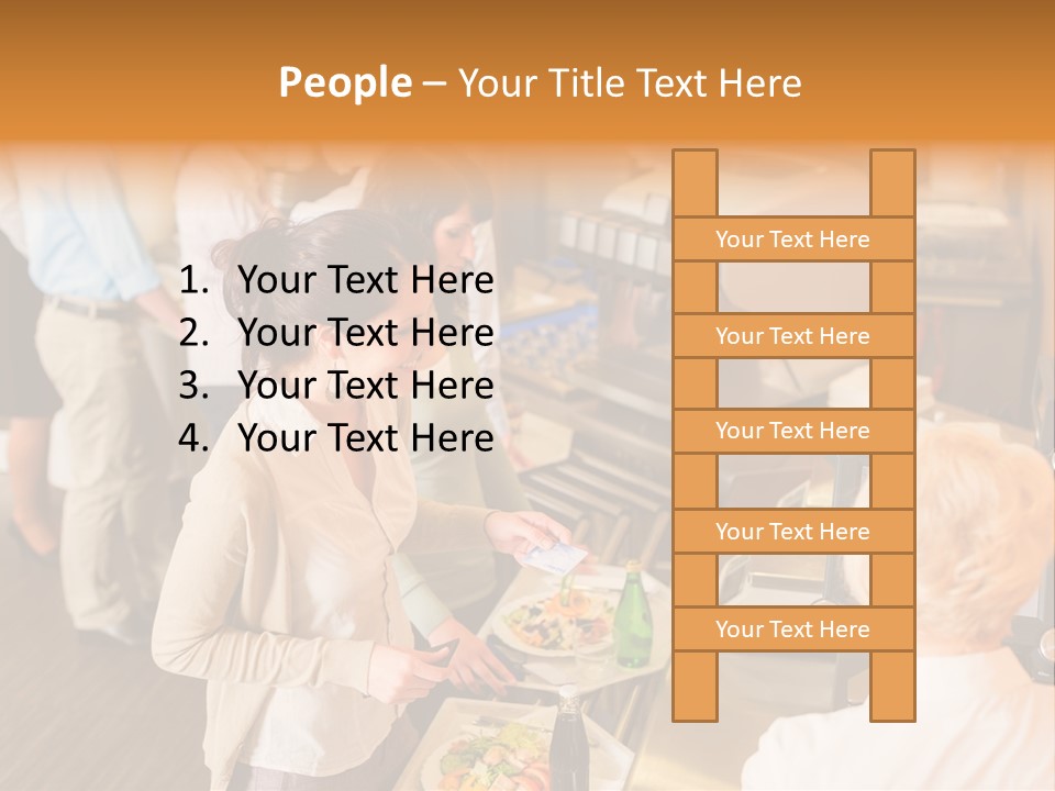 Salad Credit Fresh PowerPoint Template