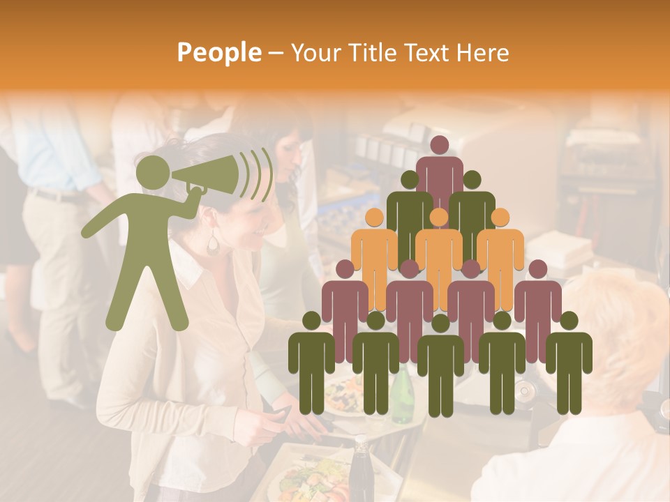 Salad Credit Fresh PowerPoint Template