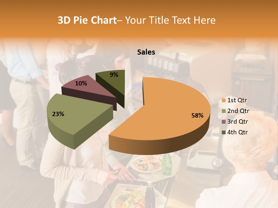 Salad Credit Fresh PowerPoint Template