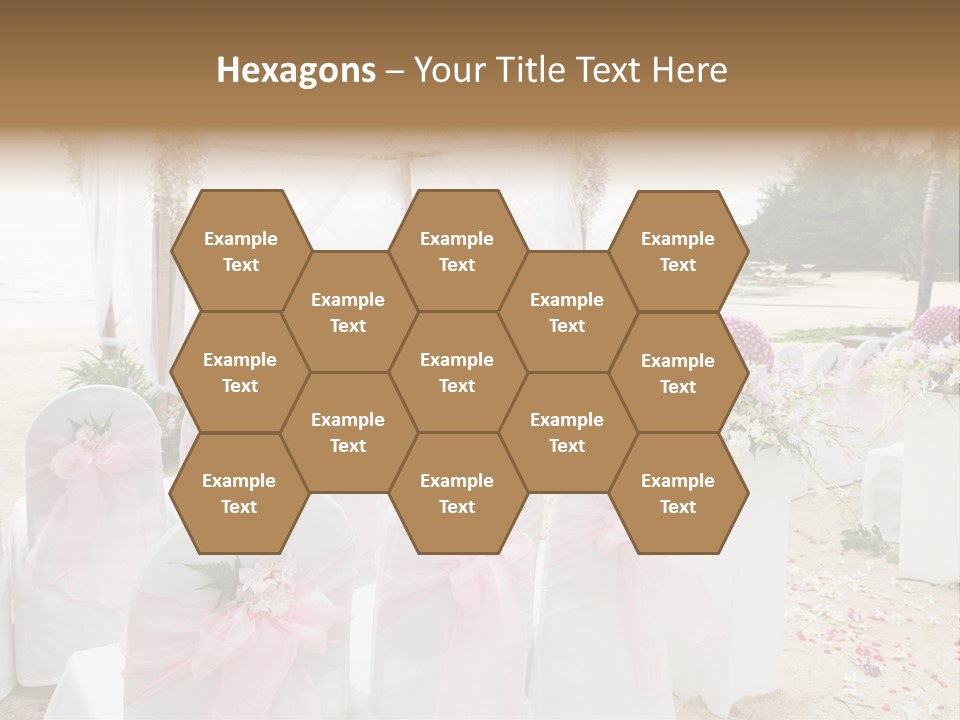 Pink White Ceremony PowerPoint Template