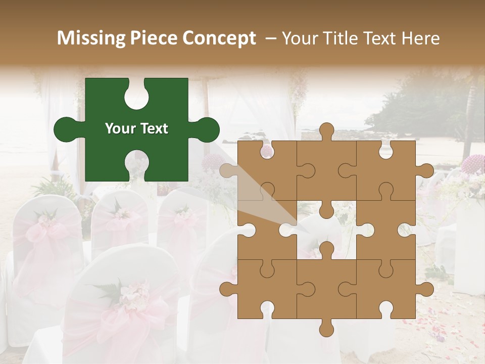 Pink White Ceremony PowerPoint Template