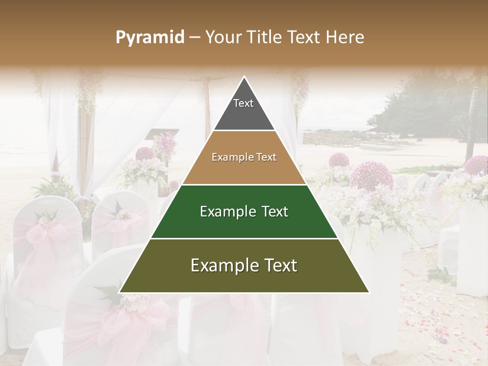 Pink White Ceremony PowerPoint Template