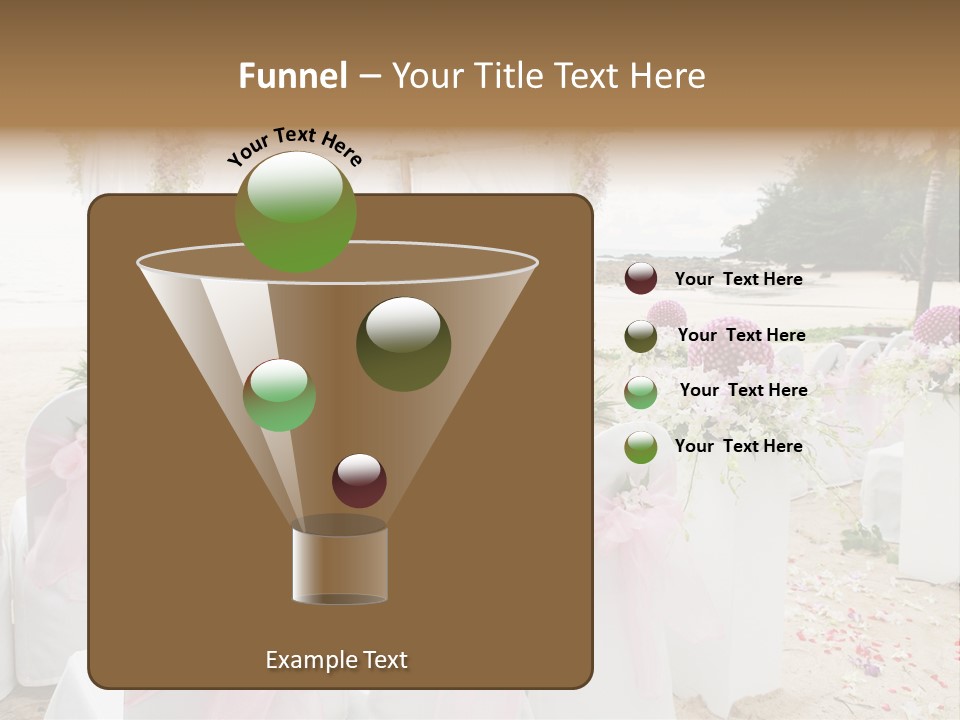 Pink White Ceremony PowerPoint Template