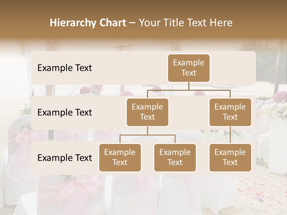 Pink White Ceremony PowerPoint Template