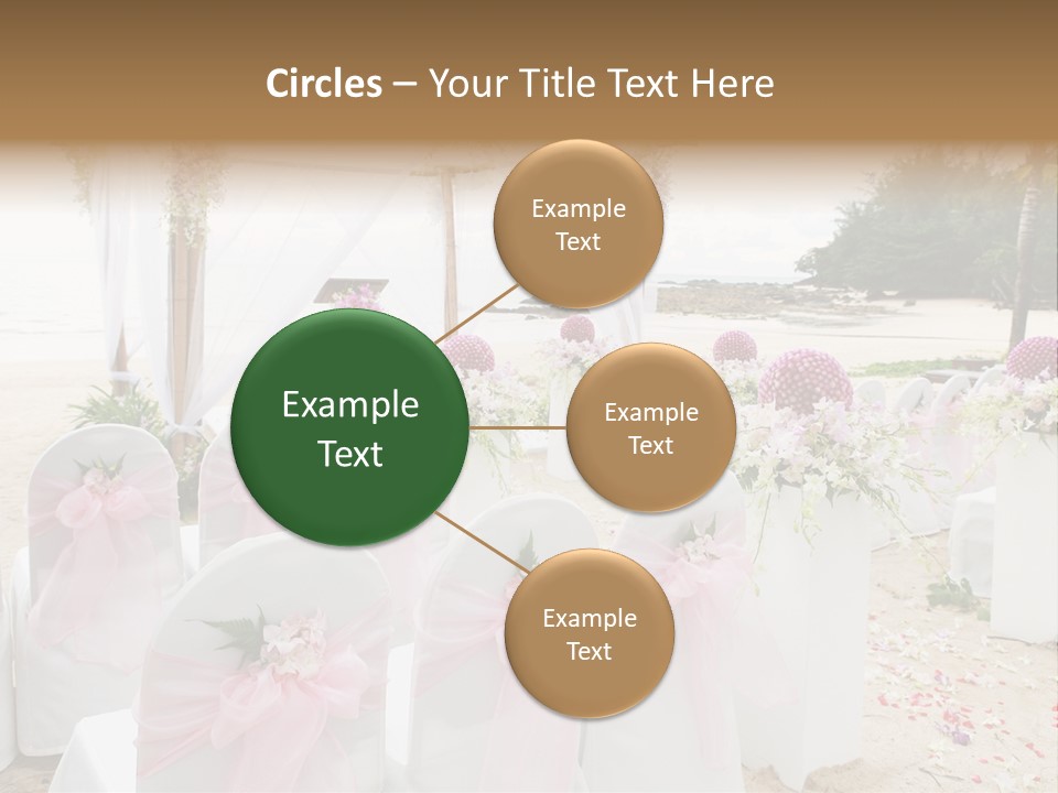 Pink White Ceremony PowerPoint Template