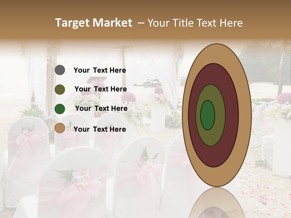 Pink White Ceremony PowerPoint Template