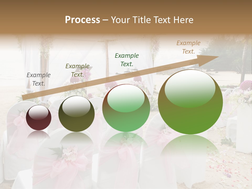 Pink White Ceremony PowerPoint Template