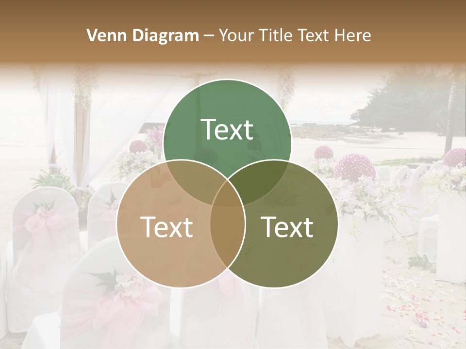 Pink White Ceremony PowerPoint Template