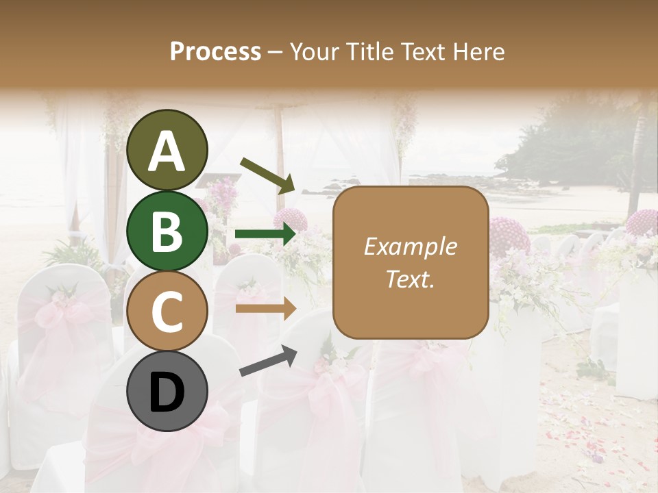 Pink White Ceremony PowerPoint Template