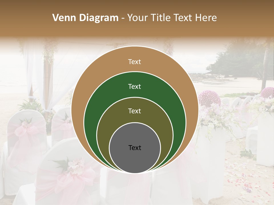 Pink White Ceremony PowerPoint Template