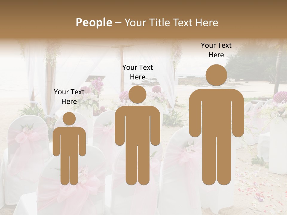 Pink White Ceremony PowerPoint Template