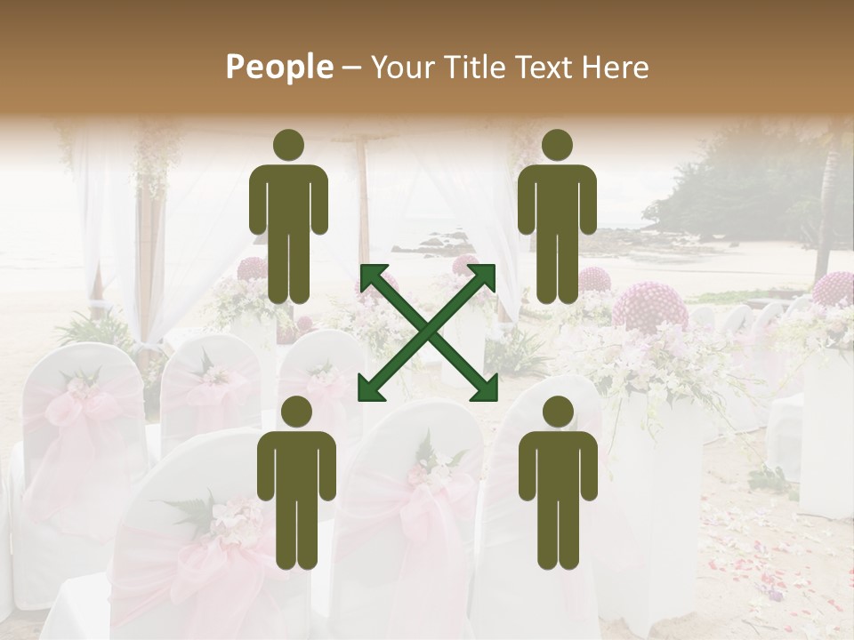 Pink White Ceremony PowerPoint Template