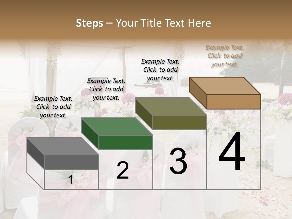 Pink White Ceremony PowerPoint Template