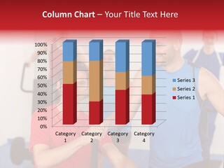 Caucasian Running Personal PowerPoint Template