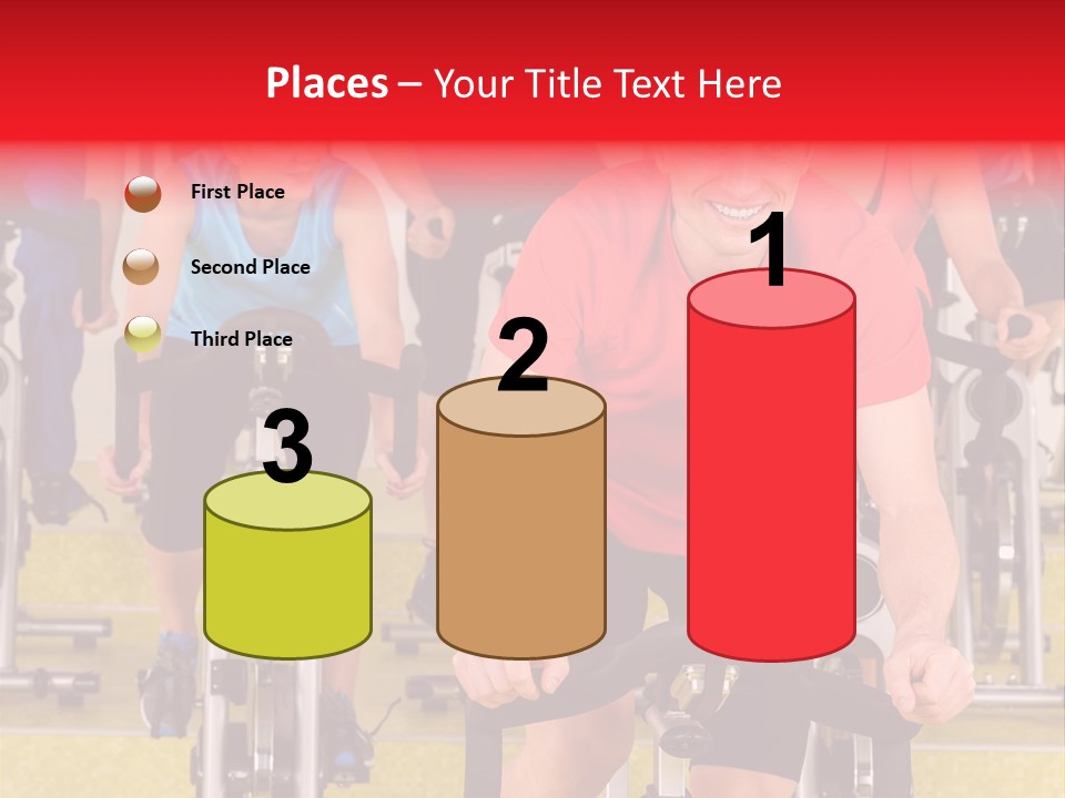 Vitality Young Workout PowerPoint Template