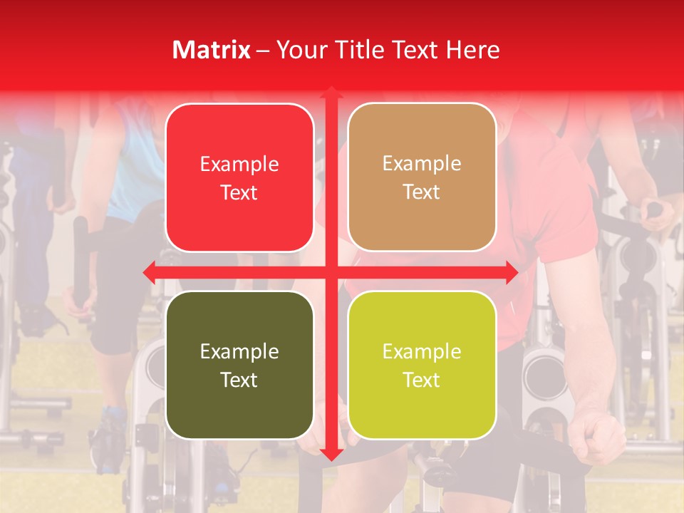 Vitality Young Workout PowerPoint Template