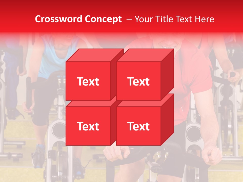Vitality Young Workout PowerPoint Template