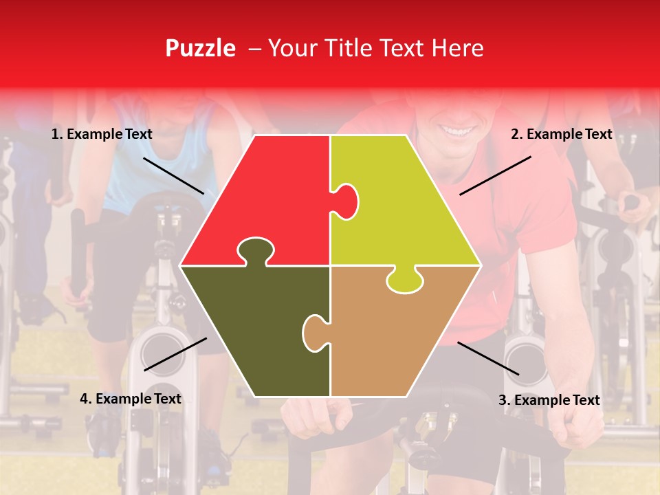 Vitality Young Workout PowerPoint Template