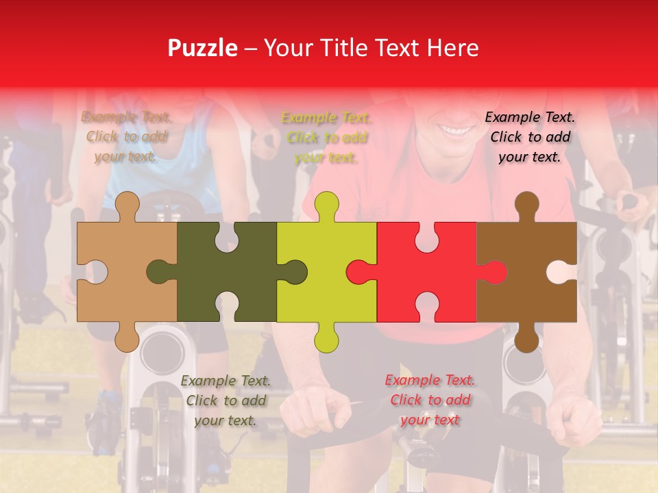 Vitality Young Workout PowerPoint Template