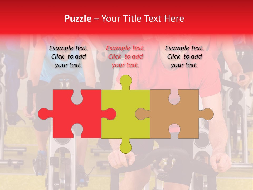 Vitality Young Workout PowerPoint Template