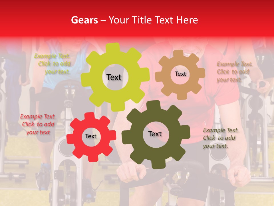 Vitality Young Workout PowerPoint Template