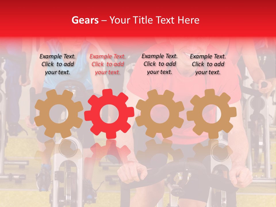 Vitality Young Workout PowerPoint Template