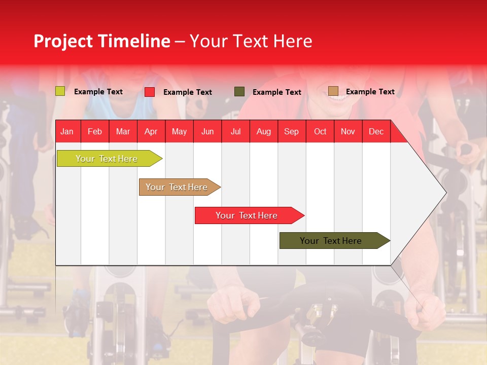 Vitality Young Workout PowerPoint Template