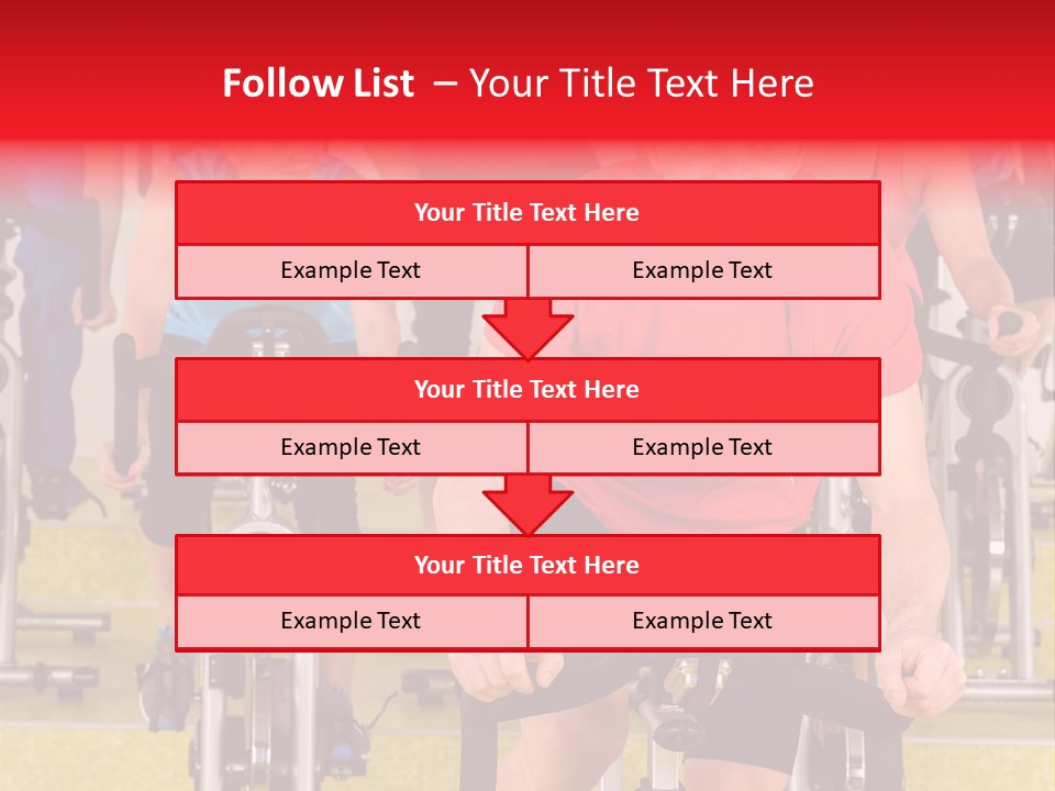 Vitality Young Workout PowerPoint Template