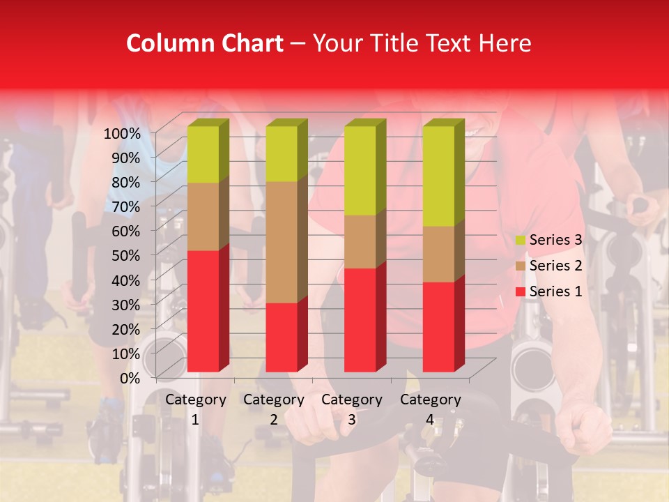 Vitality Young Workout PowerPoint Template