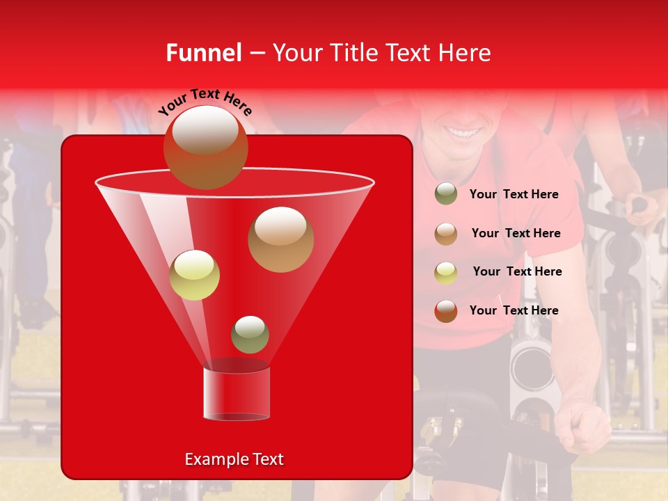 Vitality Young Workout PowerPoint Template
