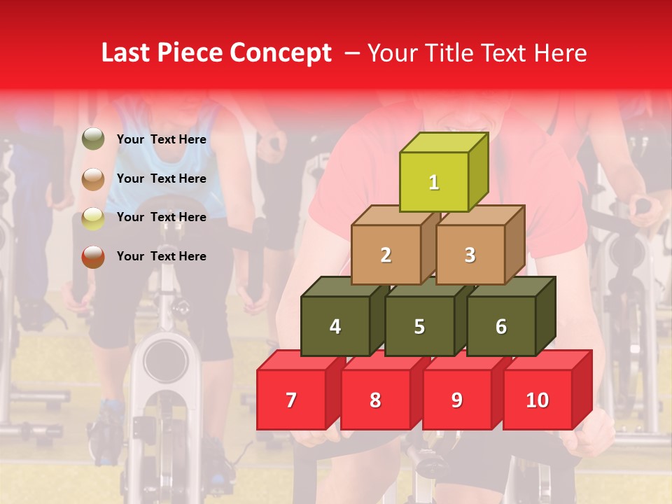 Vitality Young Workout PowerPoint Template